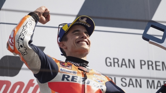 Шесткратният световен шампион в клас MotoGP Марк Маркес е бил