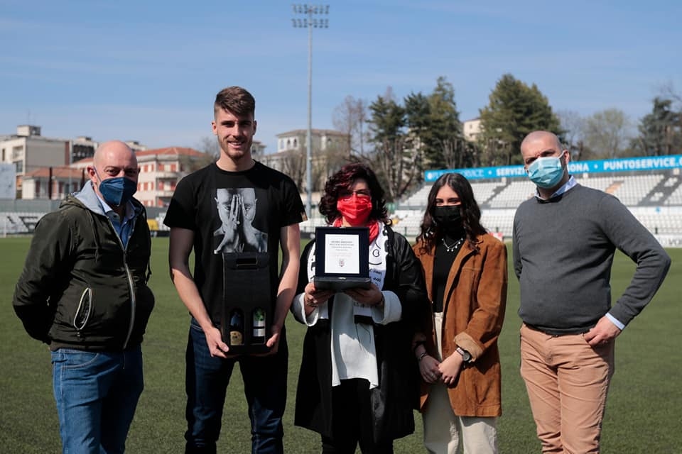 Българският футболист Петко Христов получи признание в италианския си тим