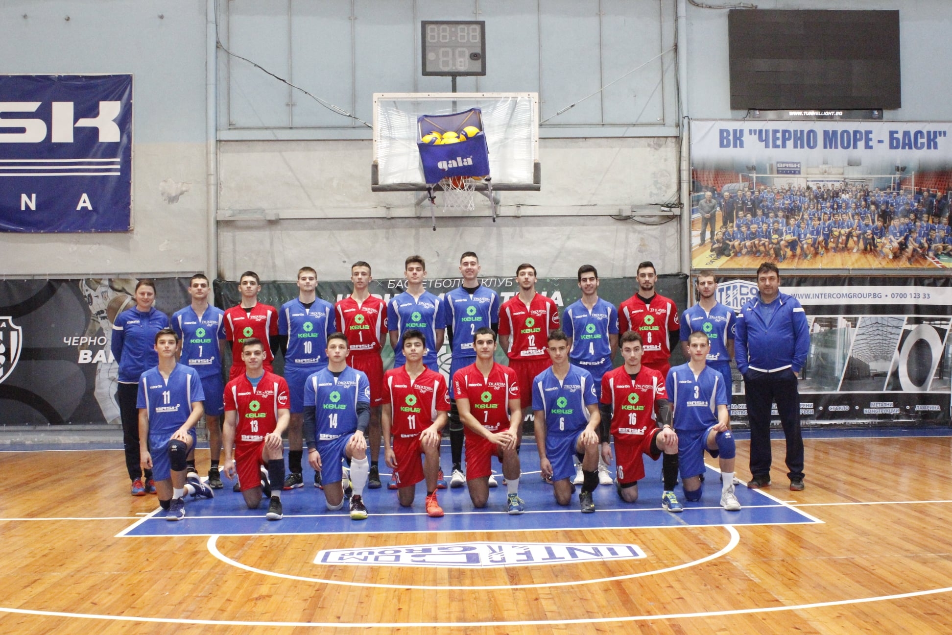 Волейболисти и треньори на Черно море (Варна) се събраха заедно