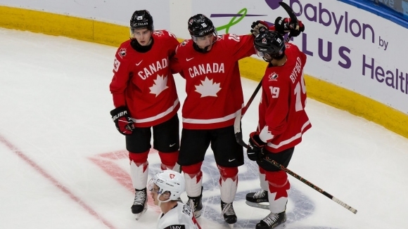 Канада се класира за полуфиналите на Световното първенство по хокей