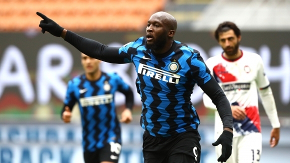 Нападателят на Интер Ромелу Лукаку отбеляза своя гол номер 50