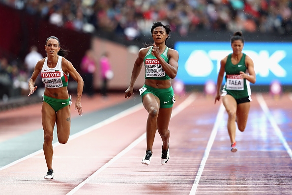 Ивет Лалова-Колио се класира за полуфиналите на 100 метра на