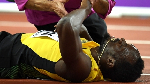 Контузията на Юсейн Болт не е сериозна, съобщи лекарят на