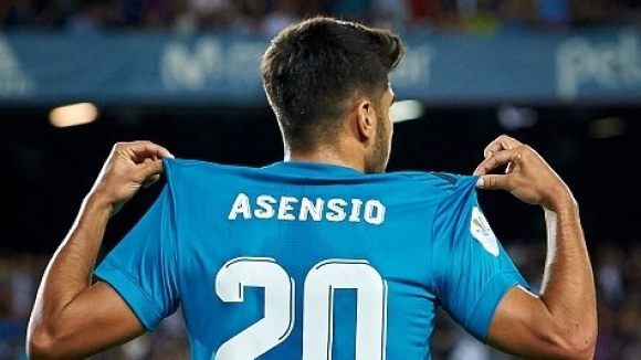 Младият флангови нападател на Реал Мадрид Марко Асенсио влиза в