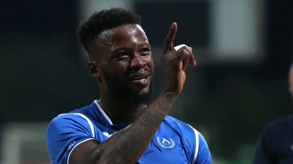 С хеттрика си в петък срещу Пирин Жуниор Мапуку стана