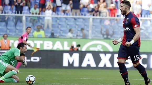 Отборите на Дженоа и Ювентус играят при резултат 2:0 в