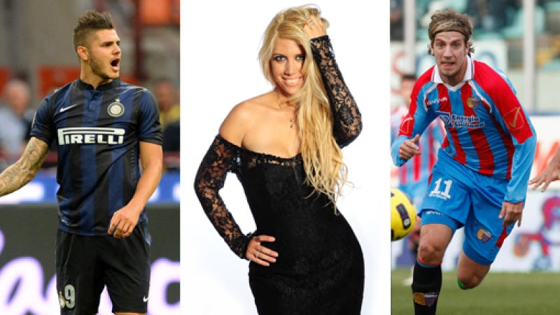 Съпругата на Мауро Икарди - сексапилната Уанда Нара, която е