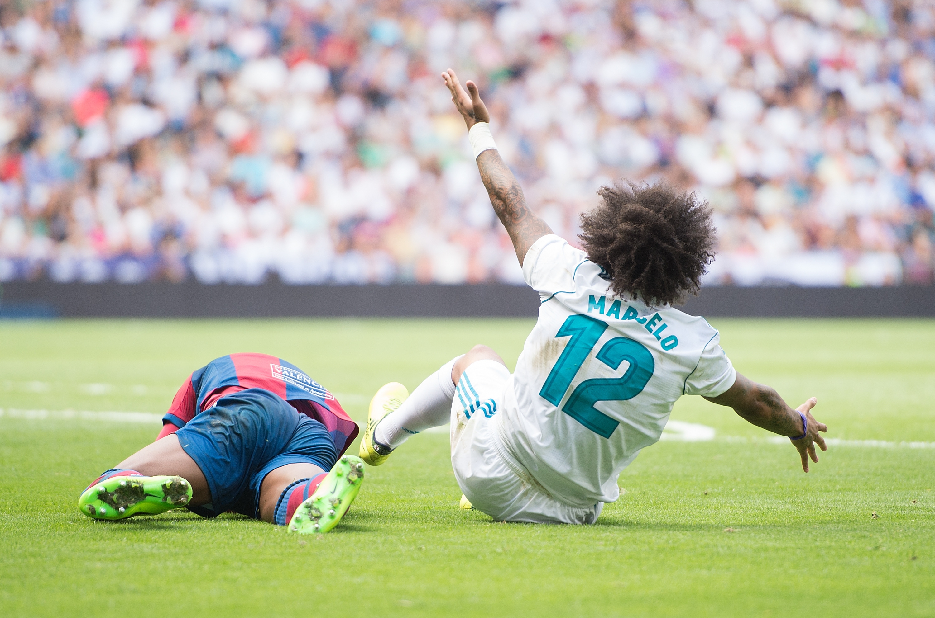 Защитникът на Реал Мадрид Марсело рискува да бъде наказан за