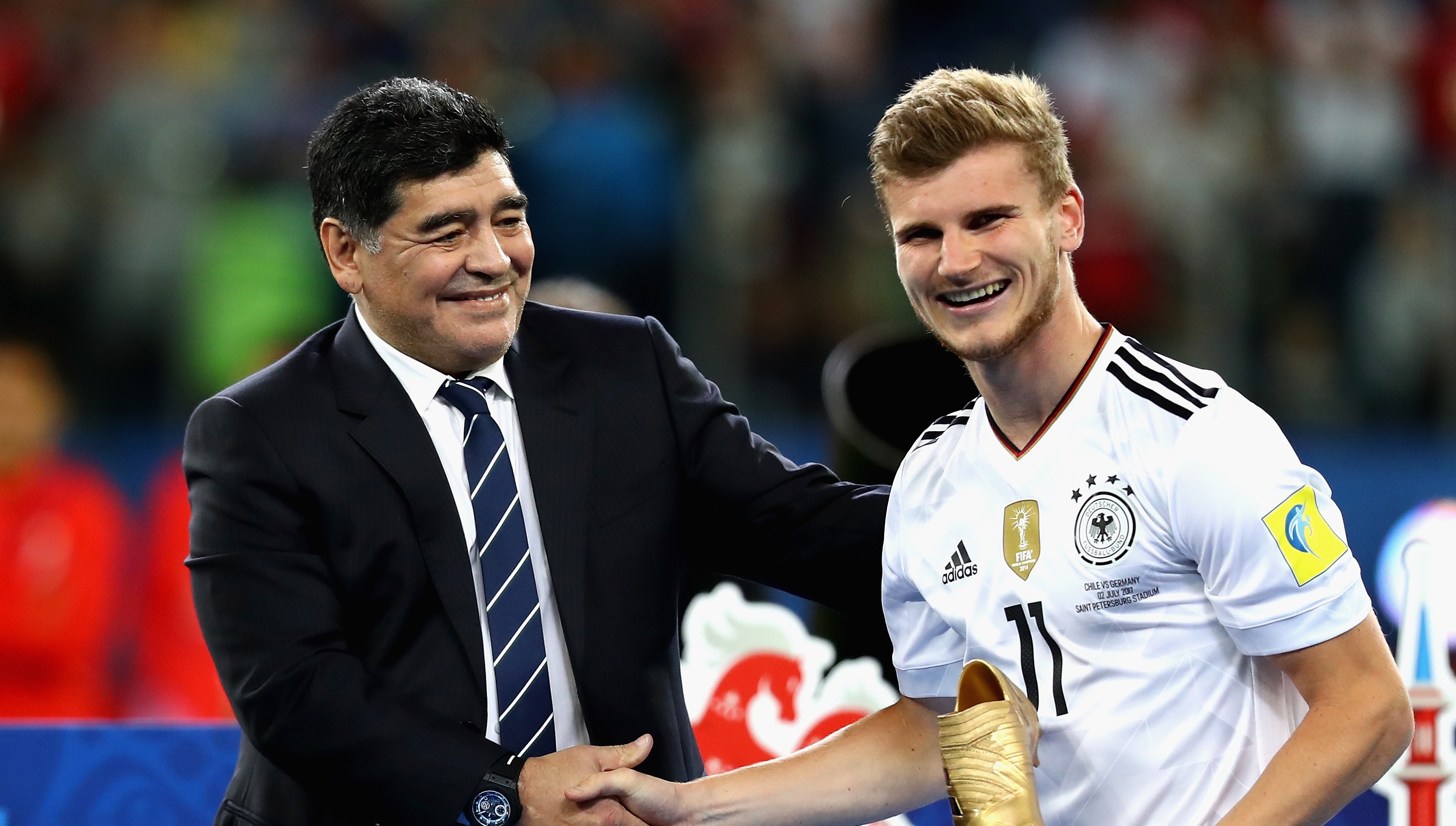 Голямата израстване на германския национал Тимо Вернер не е останало