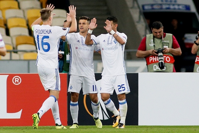 Украинският гранд Динамо Киев постигна волева победа над албанския Скендербеу