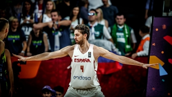 Най добрият реализатор в историята на ЕвроБаскет Пау Гасол отдаде