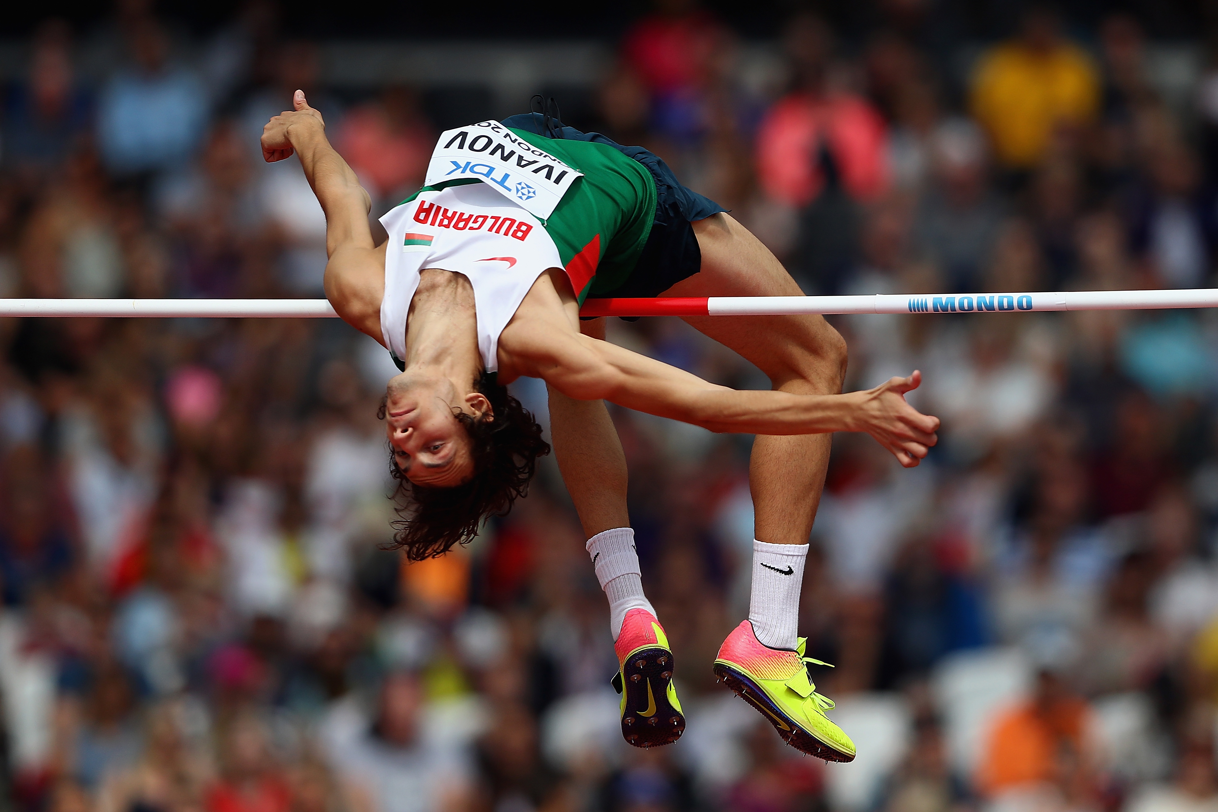 Финалистът в скока на височина от Световното първенство по лека