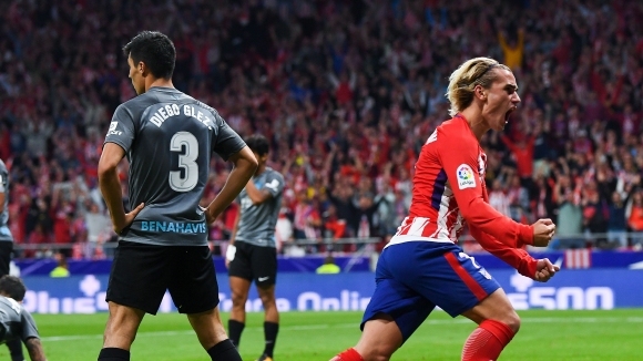 Отборите на Атлетико Мадрид и Малага играят при нулево равенство