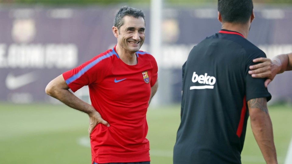 Старши треньорът на Барселона Ернесто Валверде призова за спокойствие преди