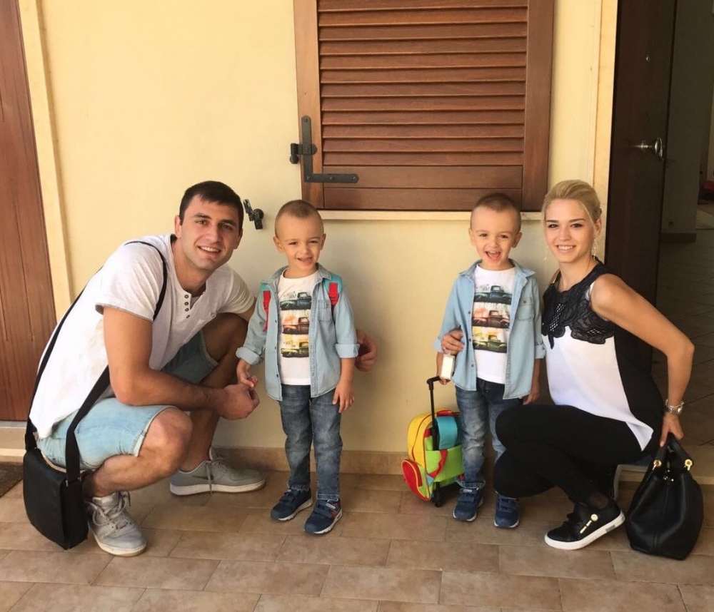 Българската волейболна звезда Цветан Соколов сподели в социалните мрежи първия